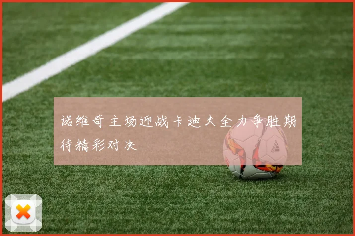 诺维奇主场迎战卡迪夫全力争胜期待精彩对决